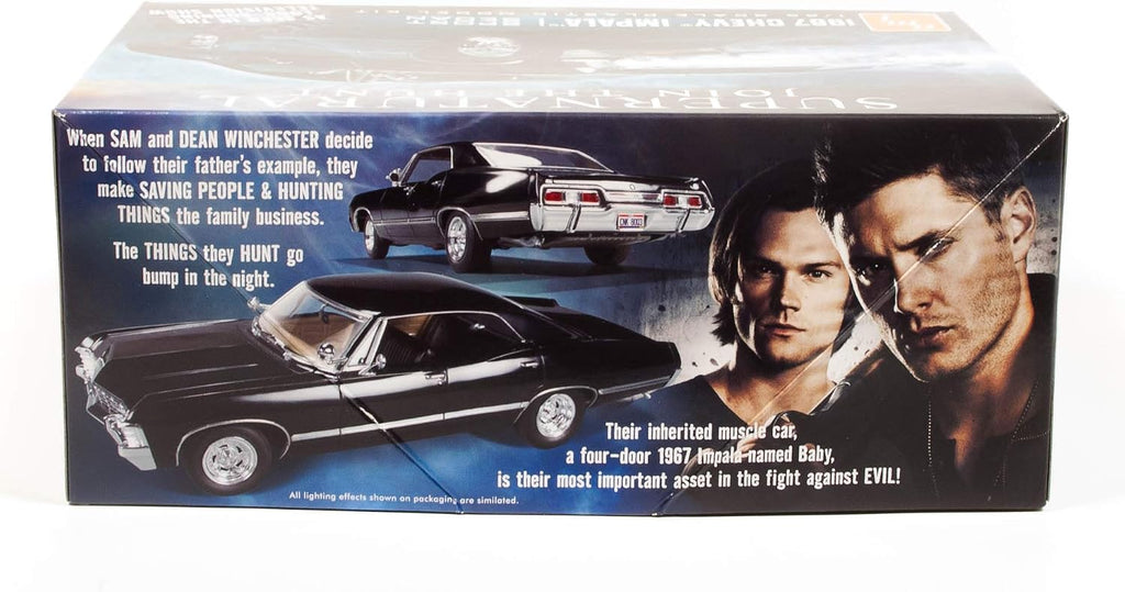 AMT - Kit de modelo del 1967 Chevy Impala de 4 puertas Supernatural, escala 1:25