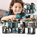 HOGOKIDS Juego de construcción de la estación de policía