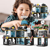 HOGOKIDS Juego de construcción de la estación de policía