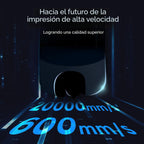 FLASHFORGE Impresora 3D Adventurer 5M con nivelación totalmente automática, impresión de alta velocidad máxima de 23.622 in/s, extrusora directa de 536.0 °F con boquilla desmontable 3S, estructura totalmente metálica CoreXY, tamaño de impresión