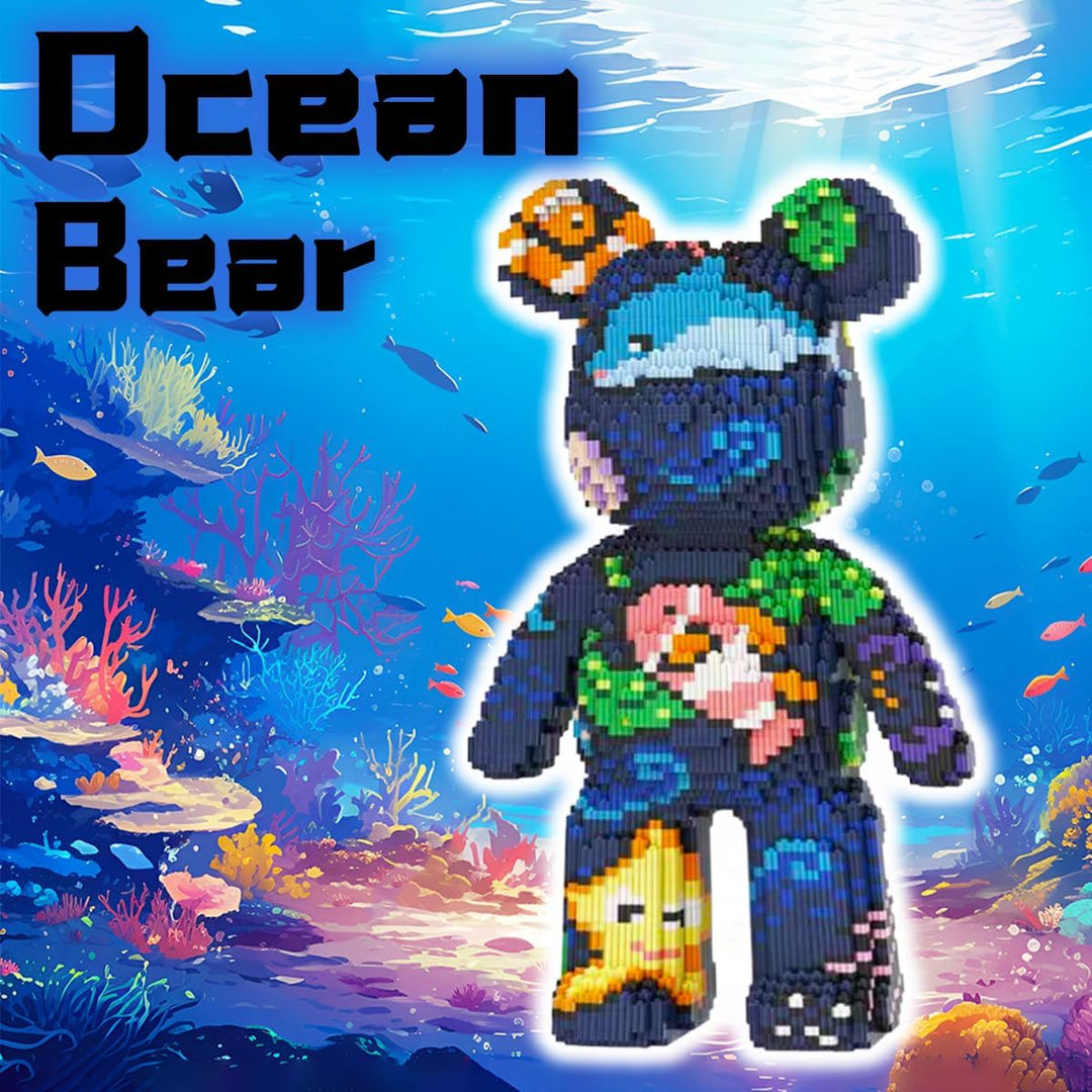 VIIOVOIIV Bloques de Construcción Micro de Oso Teddy con