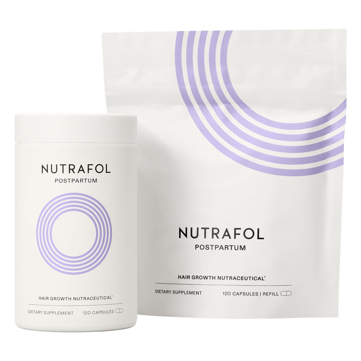 Nutrafol - Suplementos de crecimiento del cabello posparto, clínica...
