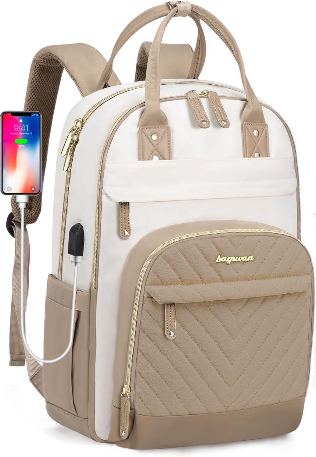 Mochila para Mujeres Bolsa para Laptop: Mochilas de Viaje de Trabaj...