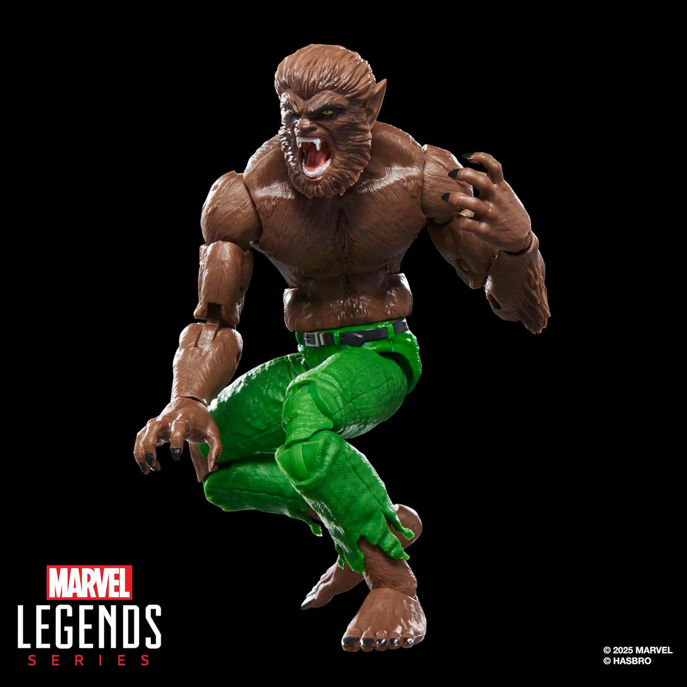 Serie Marvel Legends Hombre Lobo de la Noche Figura de