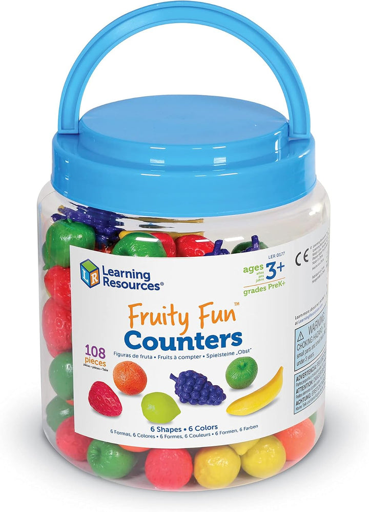 learning resources Contadores de Diversión Frutal, juego de 108 | J...