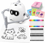 Robot de dibujo para niños de 3 a 8 años, robot de rastreo inteligente con