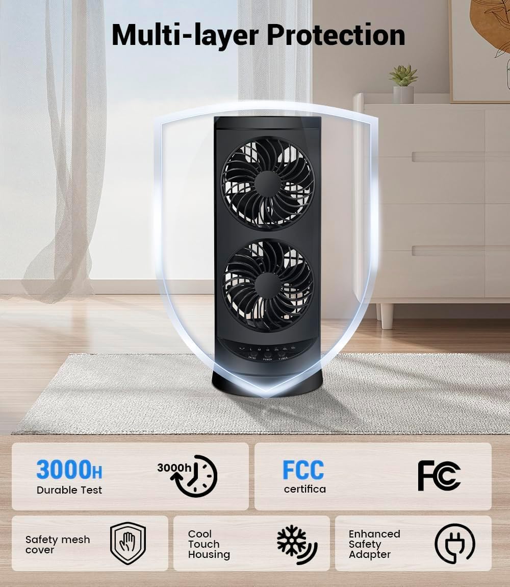 Ventiladores de torre personales de refrigeración que soplan aire f...