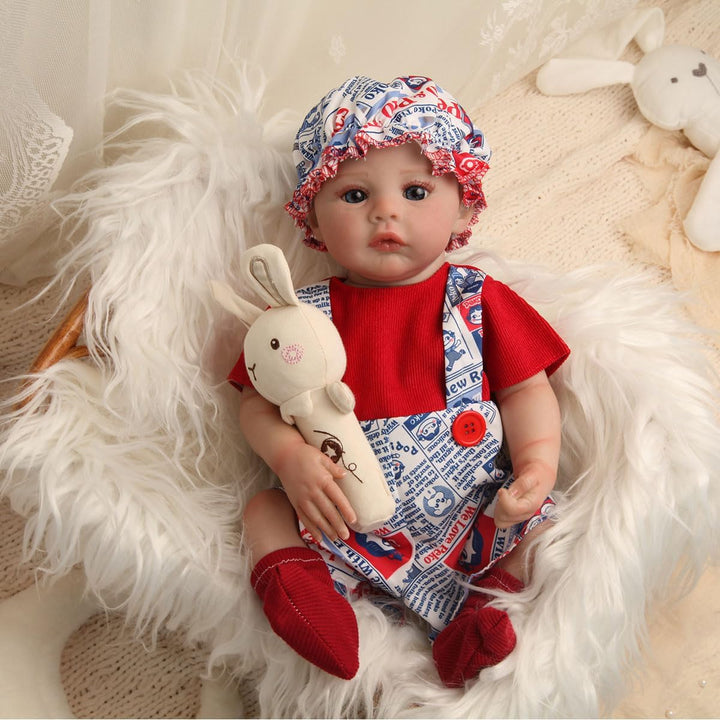 PUAMUBUA Muñecas Reborn de 18 pulgadas, muñeca realista de silicona...