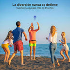 LEMATRIX Juguete de pelota rebotadora voladora 2025, juguete interactivo para exteriores controlado a mano con giro 3D, juguetes exteriores para niños de 6 a 12 años, regalos de cumpleaños para adolescentes, niños y niñas (azul)