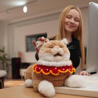 Chongker Animal de peluche interactivo de gato robot de 24.8 pulgadas para