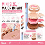 kspot On the Go Touch Up Duo, 4 in 1 Makeup Pen and 3 in 1 Face Pal...