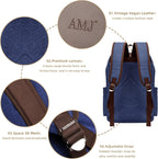 Mochila de viaje para laptop, mochilas de trabajo para hombres y mujeres, mochilas casuales de senderismo, mochila