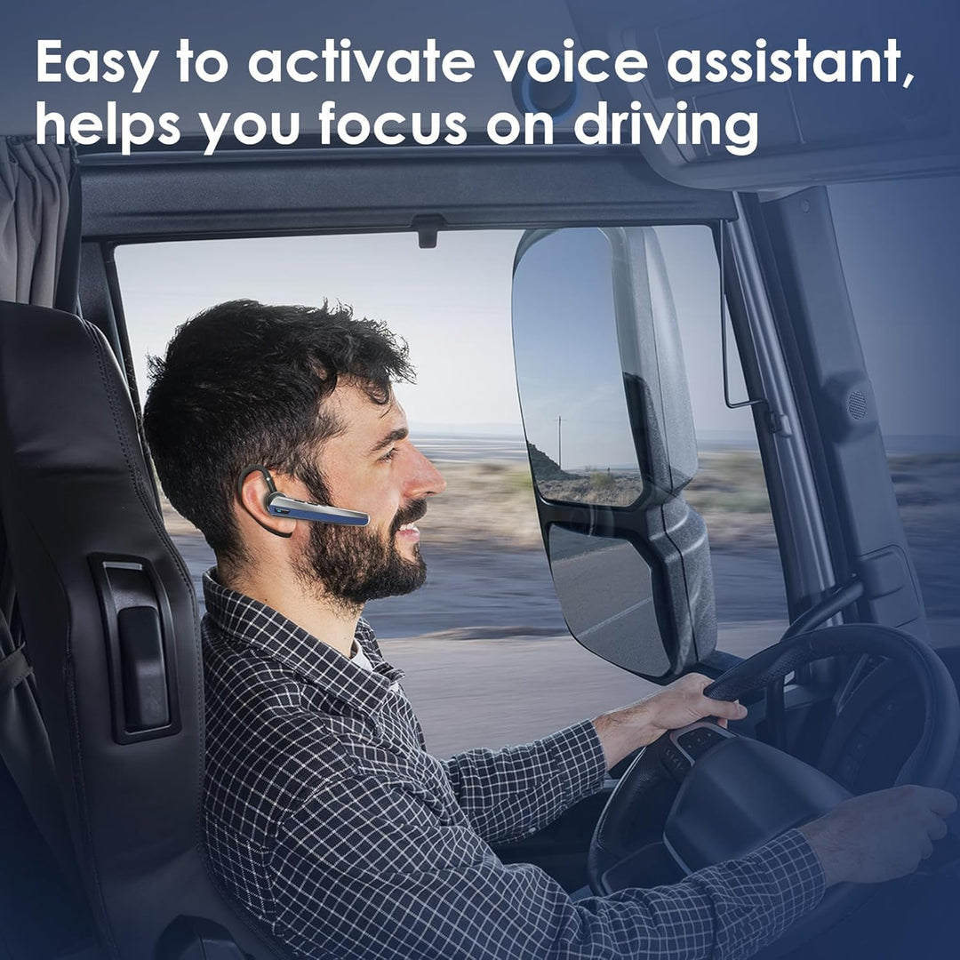 Bluetooth Headset V53 Wireless Earpiece Charging Case