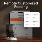PETKIT Comedero Automático para Gatos, Comedero Automático para Perros WiFi 2.4G, Dispensador de Comida para Mascotas con Control de Aplicación y Sistema Triple Fresh-Lock, Hasta 10 Comidas al Día