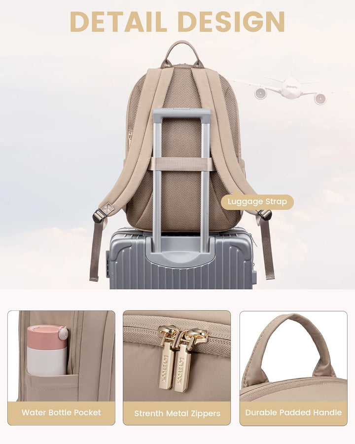 LOVEVOOK Mochila para Laptop para Mujeres, Mochila Bolso de Negocio...