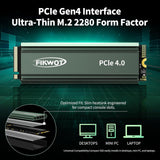 Fikwot FN960 Unidad interna de estado sólido SSD M.2 NVMe de 512 GB...