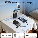 NOBIS Cargador portátil de 20000 mAh, batería de 45 W, carga rápida...