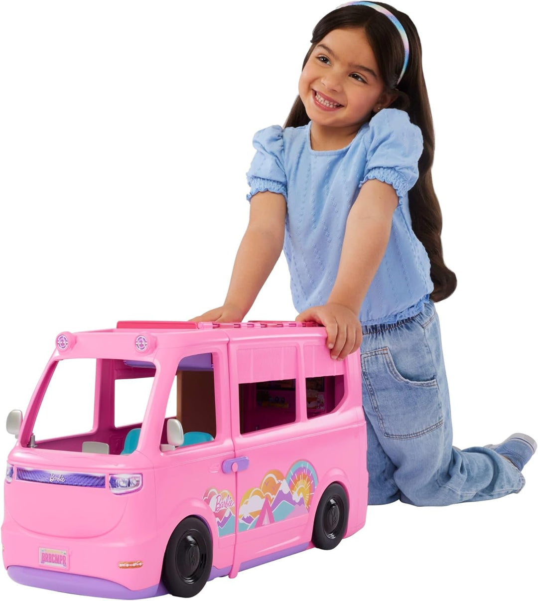 Barbie Dream Camper - Juego nuevo para 2025 con tienda de campaña d...