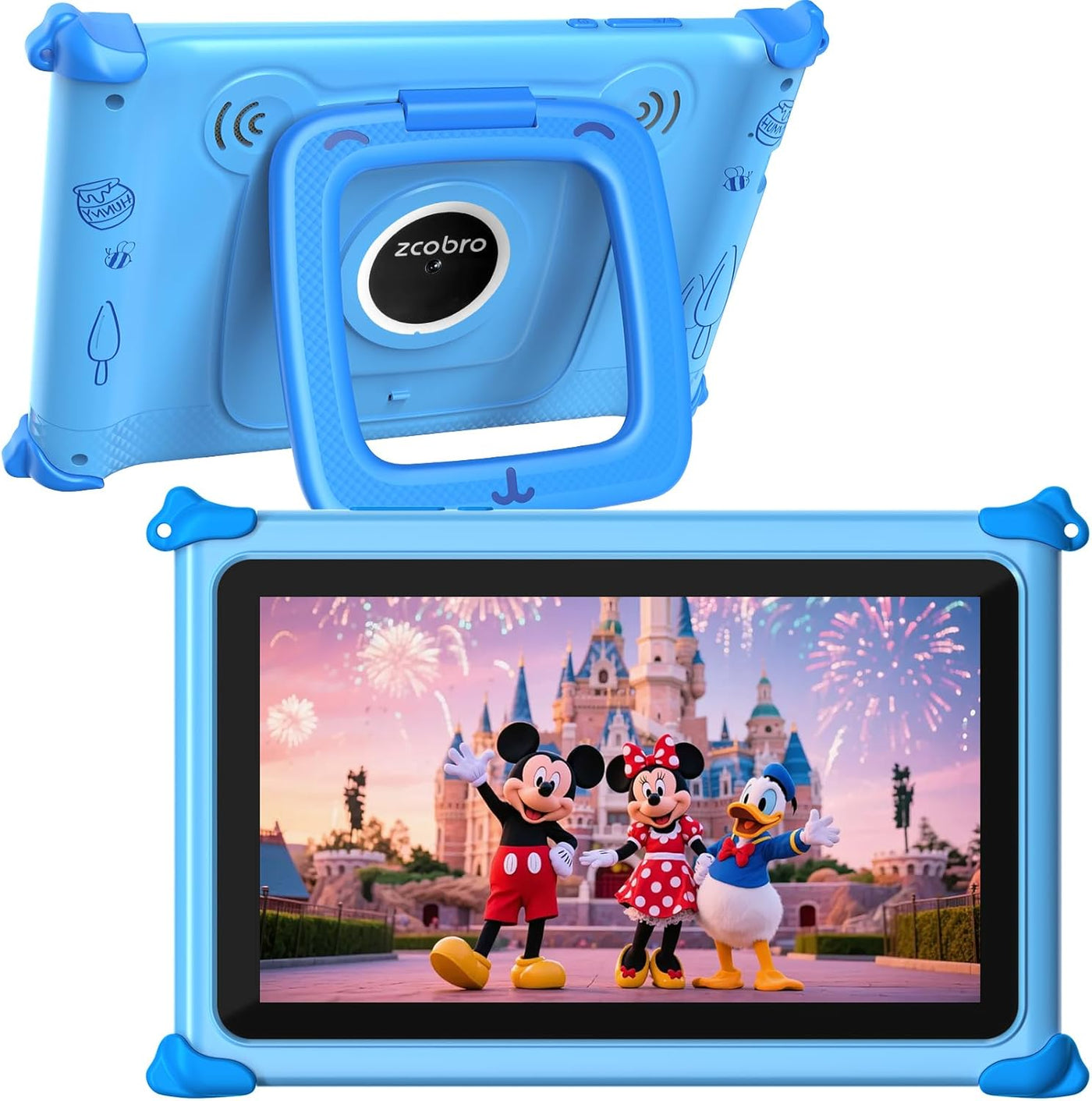 Tableta infantil de 7 pulgadas para niños de 3 a 7 años, 32 GB, con...