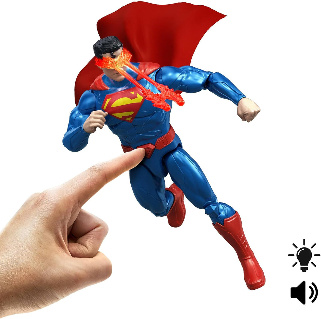 Mattel DC Premier - Figura de Superman Heat Vision de 6.5 pulgadas,...