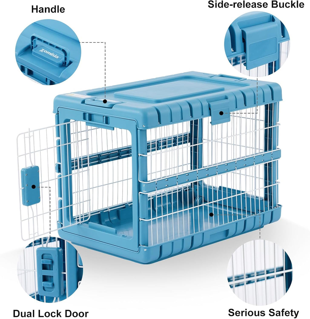 Jaula plegable para perros de 36 pulgadas de largo para perros