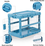 Jaula plegable para perros de 28" L para perros, perrera resistente