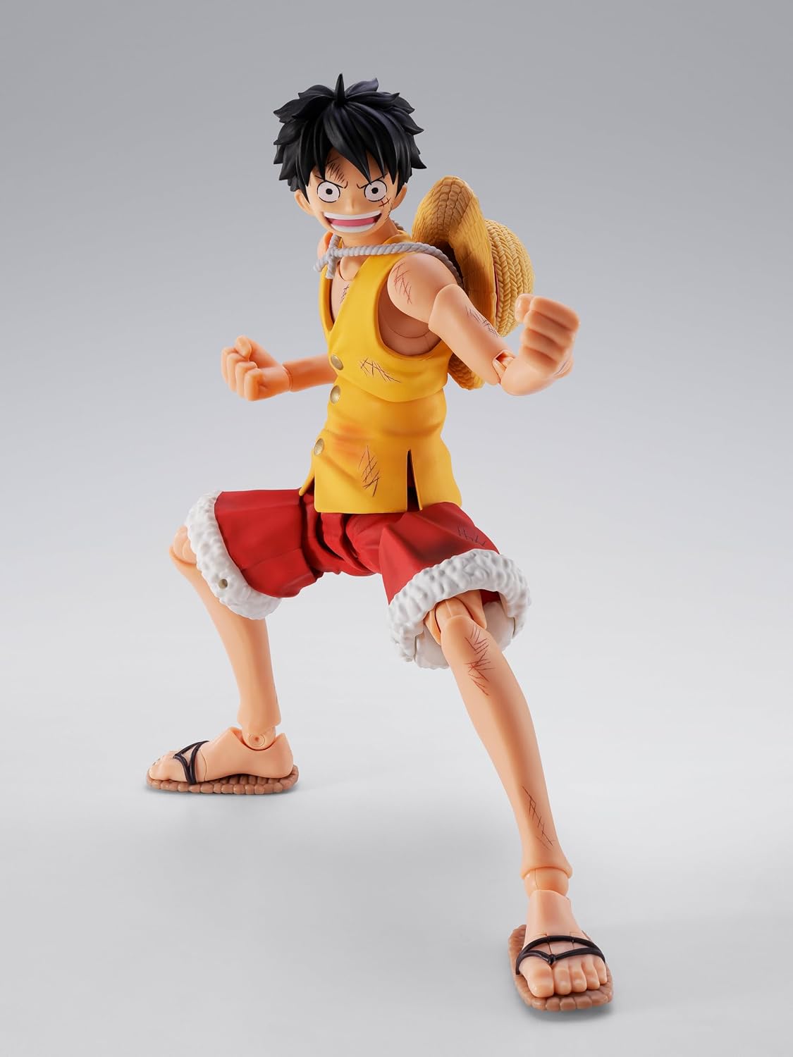 TAMASHII NATIONS - One Piece - Monkey D. Luffy -Summit War of Marineford- Figura de Acción S.H.Figuarts
