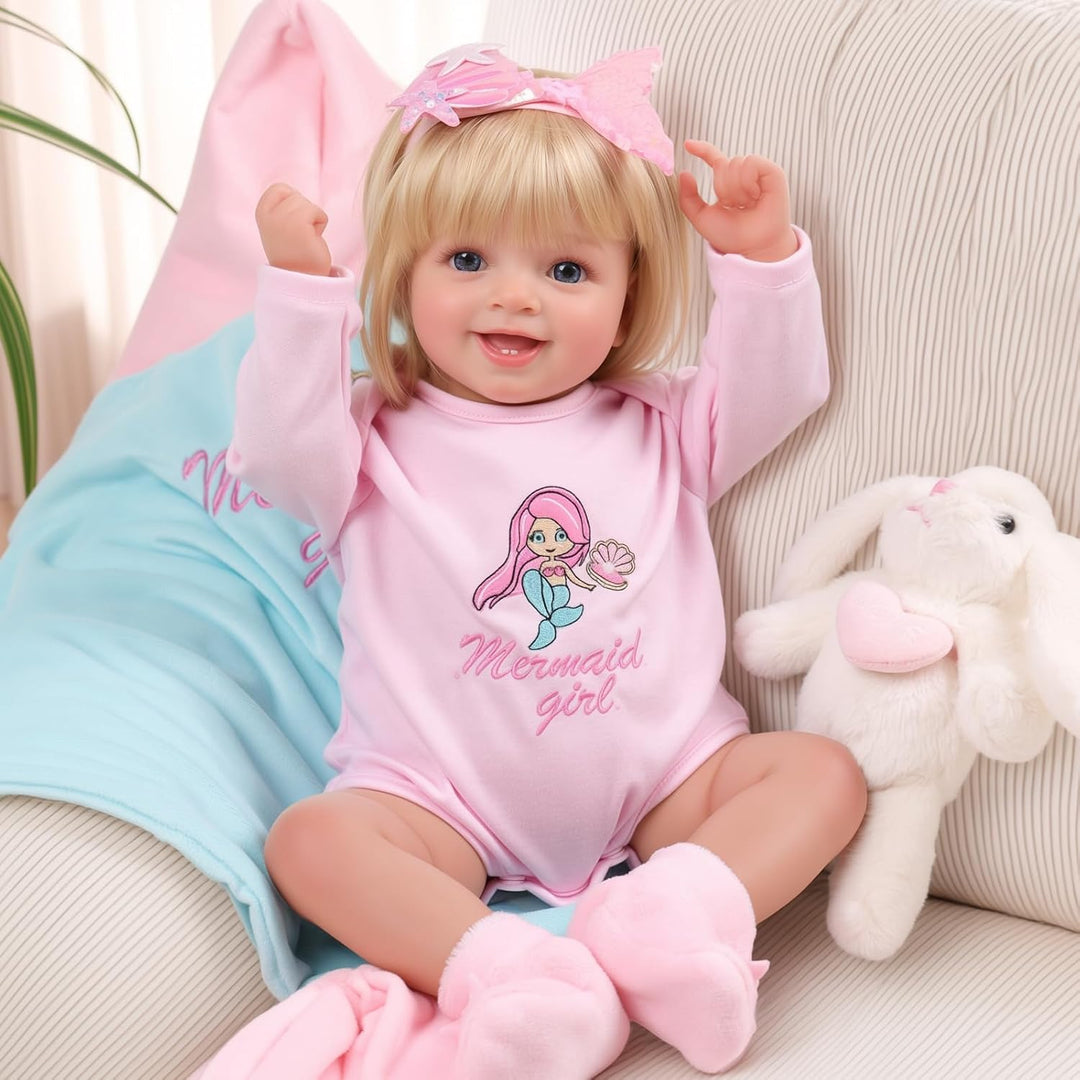 BABESIDE Muñecas de bebé Reborn realistas de 20 pulgadas para niñas...