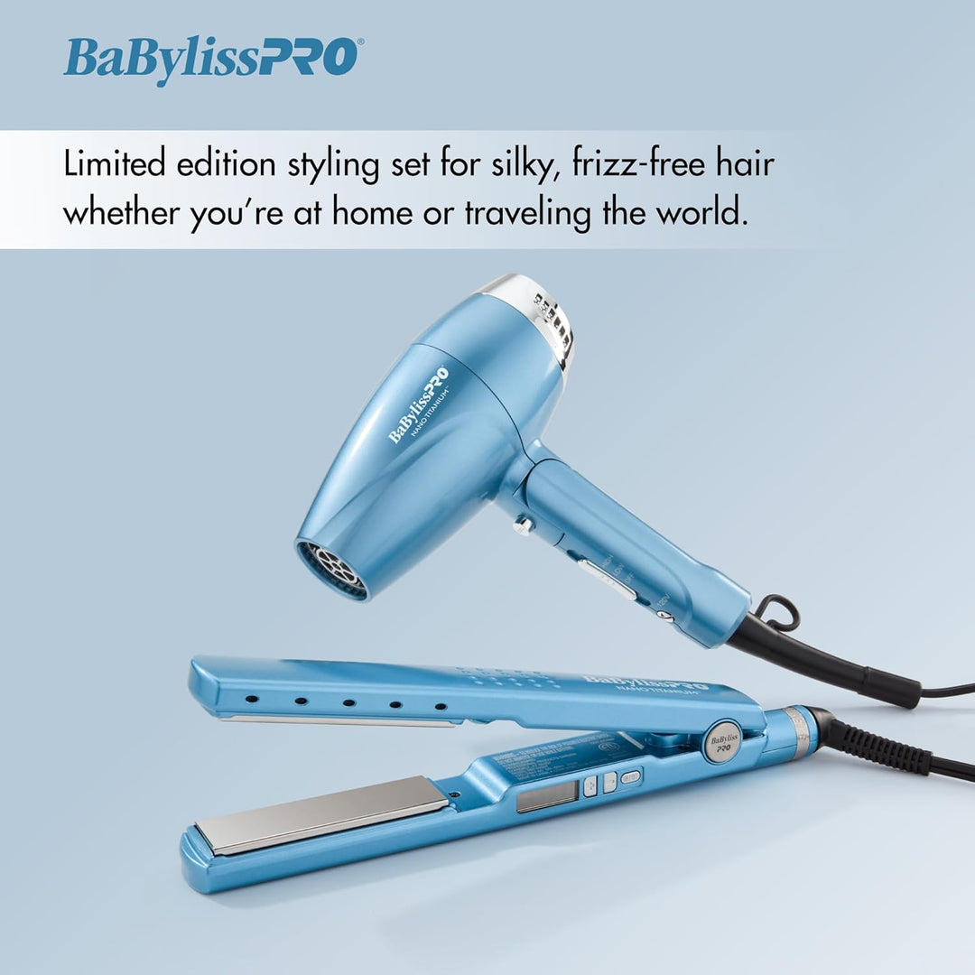 BaBylissPRO 1 1\/4" Digital Ionic Flat Iron, Hair Straightener,...
