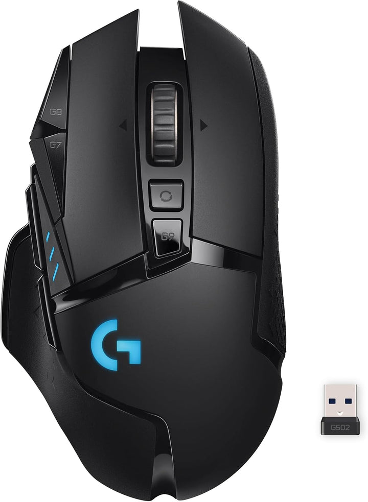 Ratón inalámbrico para juegos Logitech G502 Lightspeed con sensor H...