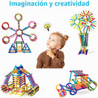 Juboury 1054pcs juguete de construcción bloques de construcción barras