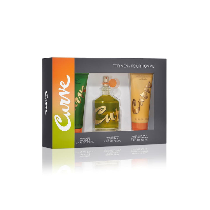 Curve for Men - Fragancia para hombre, estuche de regalo para hombr...