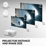 ViewSonic LX700-4K UHD Proyector Láser de 3500 Lúmenes Diseñado par...
