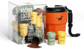 CHEERFUL GOAT Instant Cold Brew Coffe - Taza de viaje de café con forro de cerámica, café de bolsillo especial 100% arábica, liofilizado para una máxima frescura, sin azúcar, sin aditivos