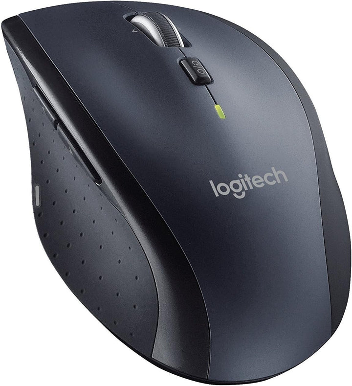 Logitech M705 Marathon - Ratón láser inalámbrico, frecuencia de 2.4...