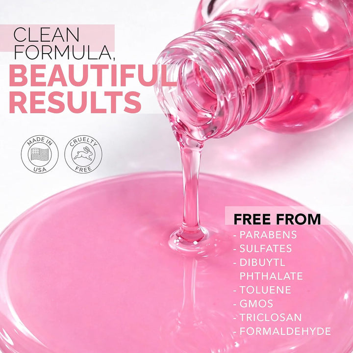 Perfect Formula Pink Gel Coat \u2013 Rosey Glow Fortalecedor de uña...
