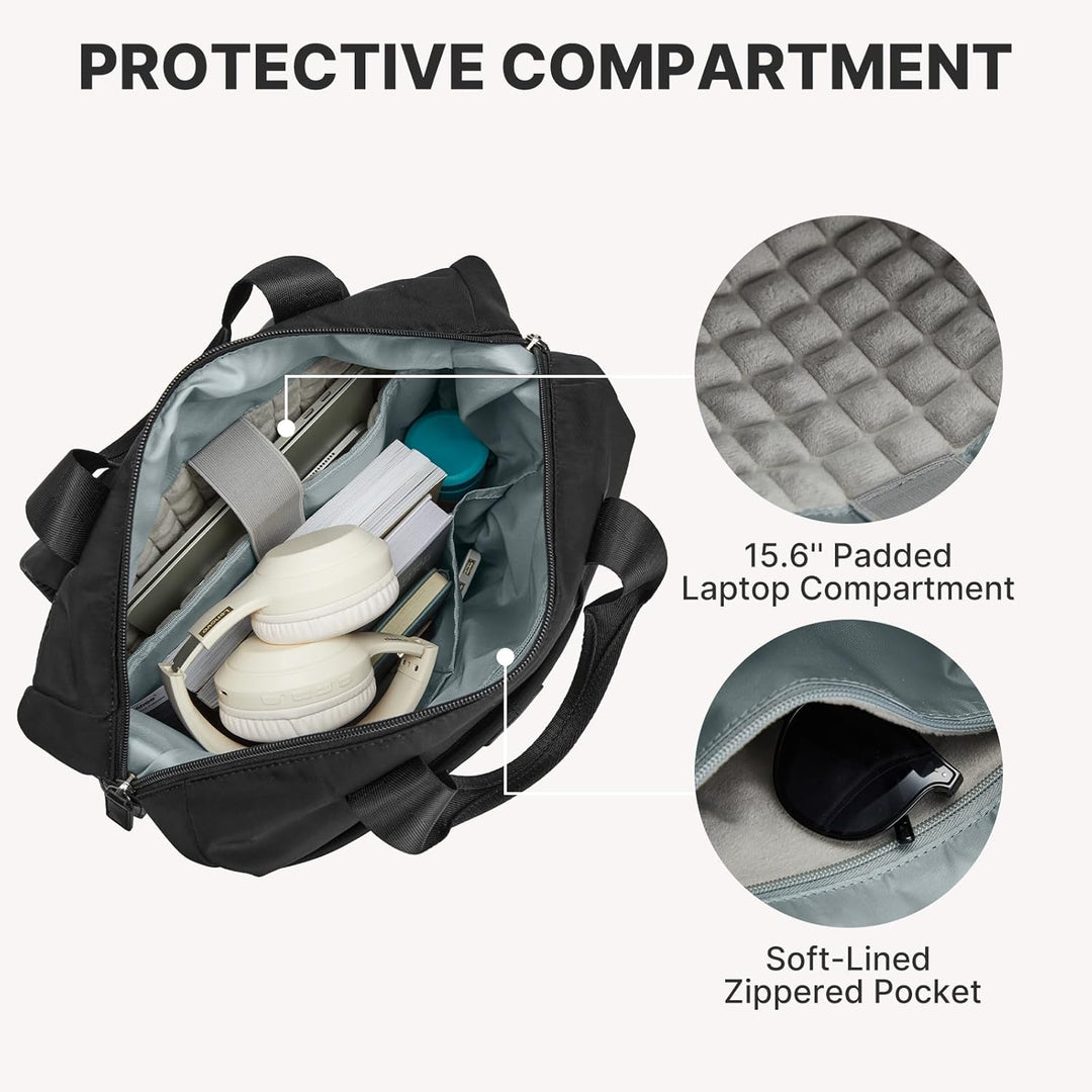 G4Free Mochila para laptop de 15.6 pulgadas para hombres y mujeres,...