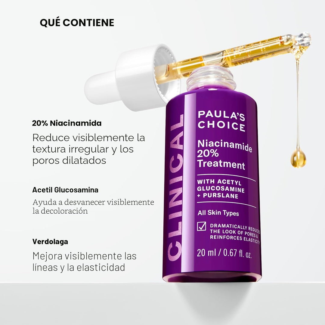 Paula's Choice CLINICAL - Suero concentrado con 20% de niacinam...