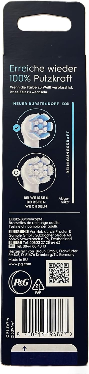 Oral-B iO Gentle Care - Cabezal de cepillo de dientes eléctrico, ce...