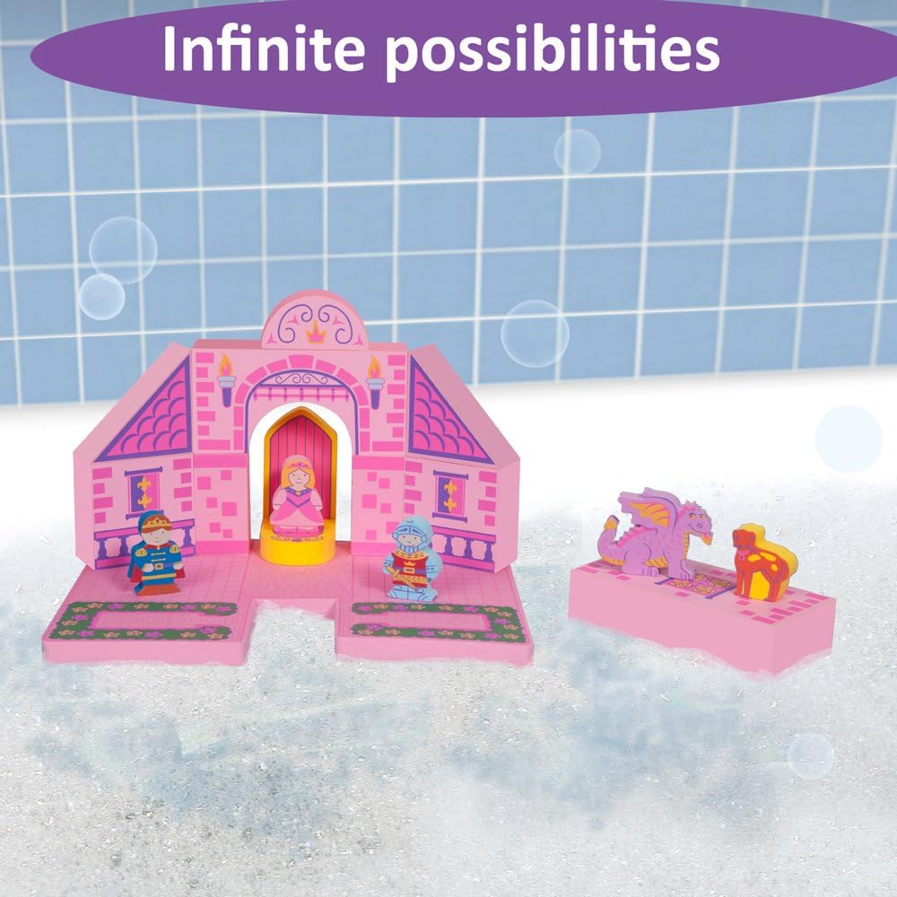 Castillo Flotante Juguetes de Baño Princesa Juguetes de Baño