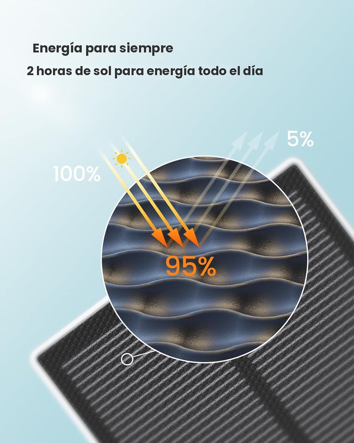 aosu Cámara solar inalámbrica para exteriores, cámara de seguridad...
