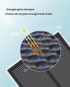aosu Cámara solar inalámbrica al aire libre para vigilancia casera