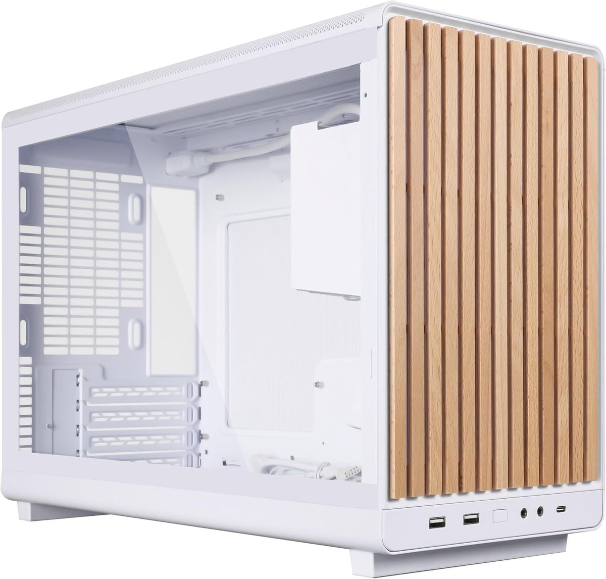 Lian Li Funda de PC A3-mATX - Edición de vidrio - Carcasa Micro ATX...