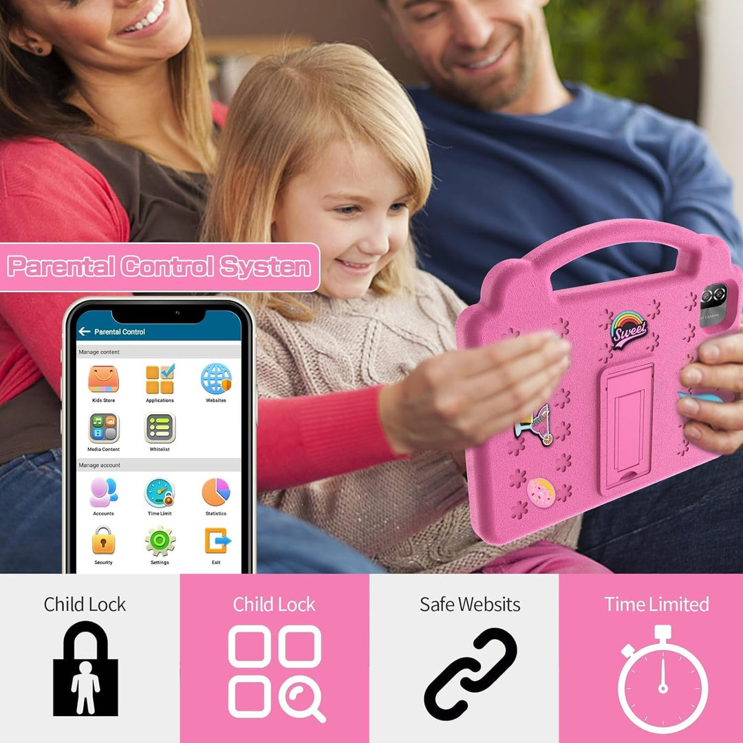 VOLENTEX Tablet de 10 Pulgadas para Niños con Estuche con Asa, Tabl...