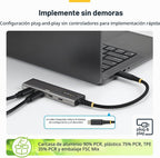 StarTech.com, 309B-USBC-HUB, hub USB de 4 puertos