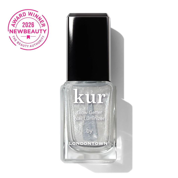 LONDONTOWN Kur Glow Getter Luminizador de uñas en un solo paso, 0.4...