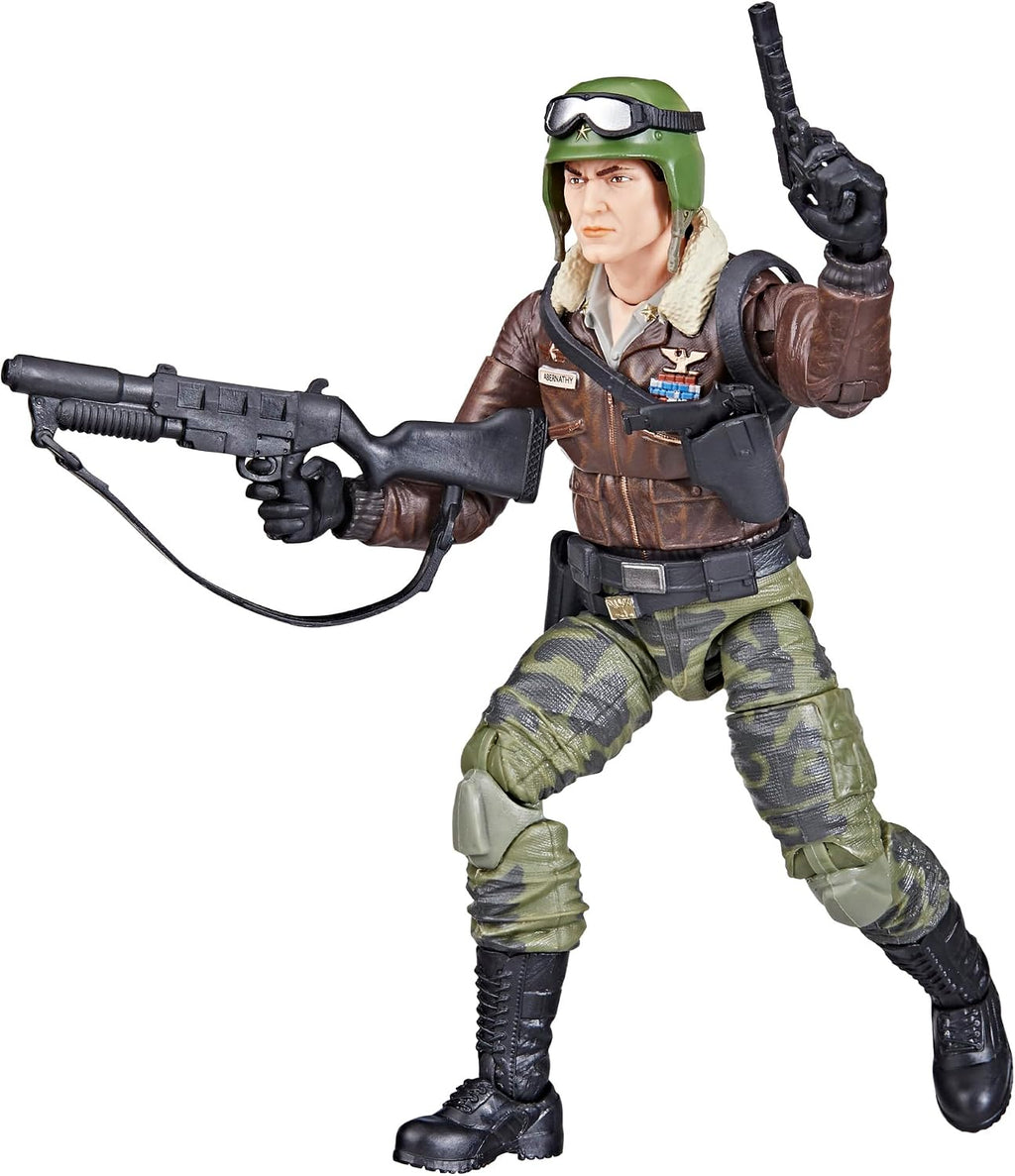 G.I. Joe Serie Clasificada General Clayton Hawk Abernathy, Figura de Acción Coleccionable, 103, Figuras de Acción de 6 Pulgadas para Niños y Niñas, con 7 Piezas de Accesorios
