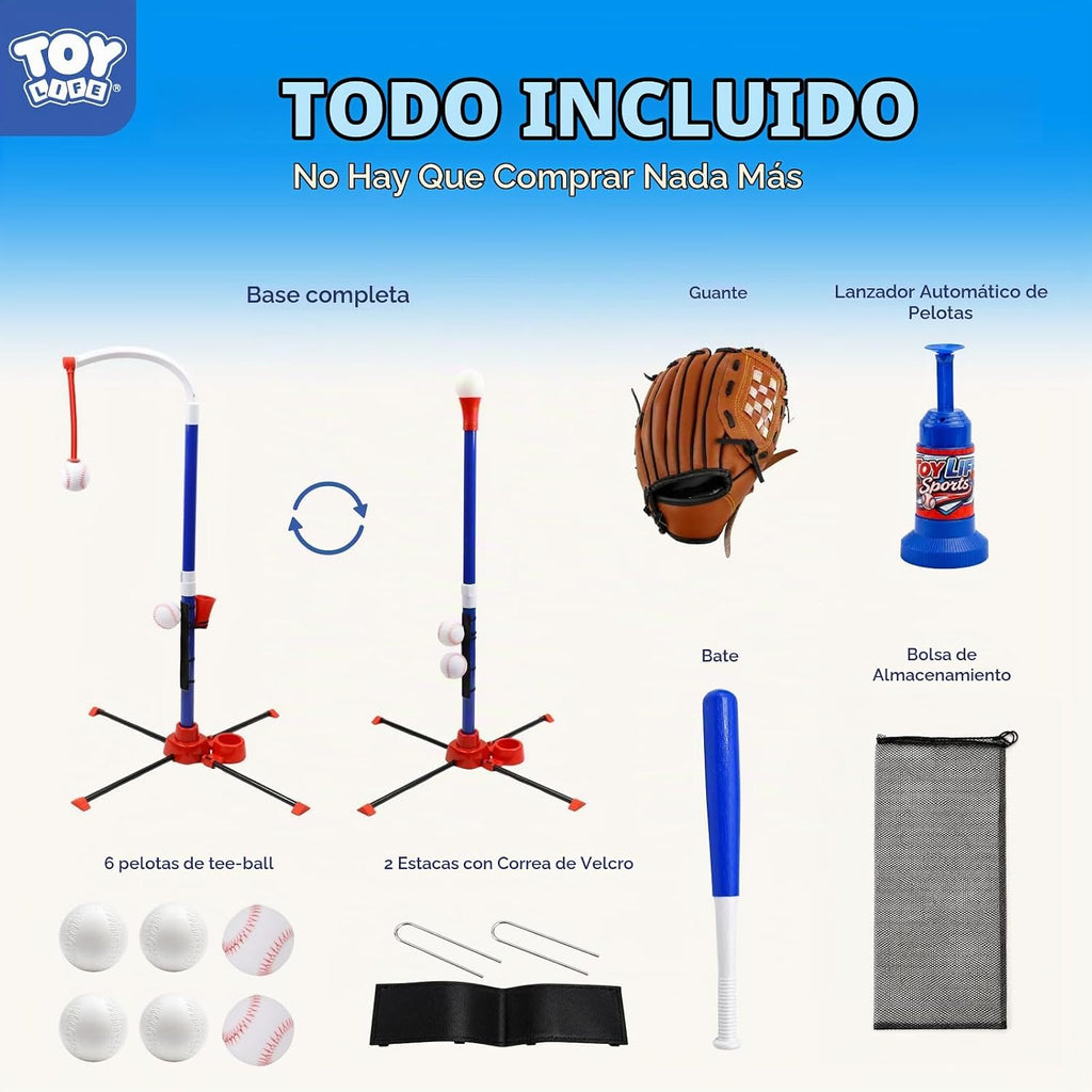 Juego de pelota 4 en 1 para niños de 3 a 5 años con guante, juego de