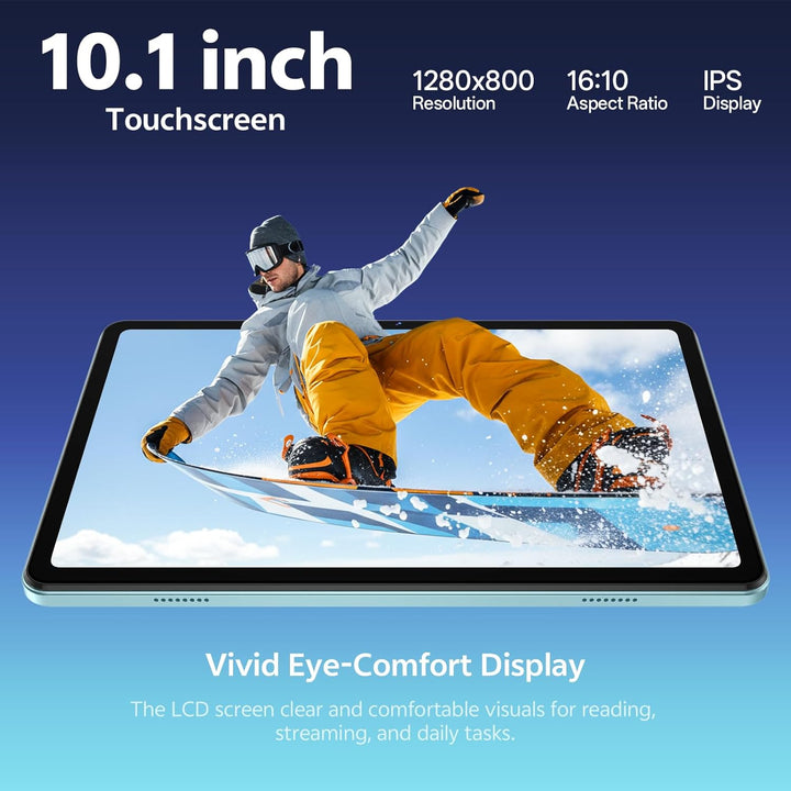 SVITOO Tablet Android de 10 pulgadas, tableta Android 16 para niños...