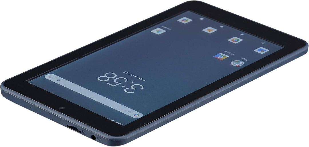 ONN. Surf 7" Android Tablet 9.0 Pie 16GB 1.3GHz Quad-Core 2 Cám...